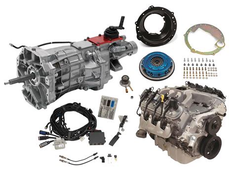 The all-new 8L90-E 8-speed automatic transmissionjoins the SuperMatic 4L75-E and T-56 Super Magnum manual transmissionas an option for the LT4 crate engine. . Lt4 crate engine and transmission package